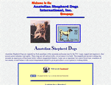 Tablet Screenshot of anatoliandog.org